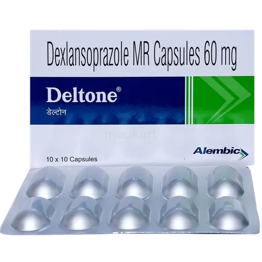 deltone 60mg capsule 10's